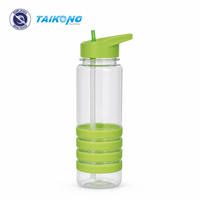 Couvercles et pailles en plastique pour gobelets, vente en gros, personnalisables avec logo, pour bouteilles d'eau transparentes et gobelets à paille