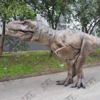 Dinosaure animatronique, costume de dinosaure personnalisé, modèle animatronique T-Rex, étui en cuir, modèle de dinosaure simulé, costume de dinosaure
