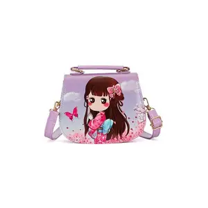 L0509 School Kid Jelly Shopping 3d Kids bags Shoulder Children's Toys Shoulder Girl Sofia Princess Baby Handbag Vuittoon