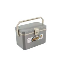 Glacière de pêche portable en ABS, isotherme, pour le stockage d'appâts vivants, multicolore, boîte thermique portable 10L/14L/18L, utilisation en mer et en eau douce