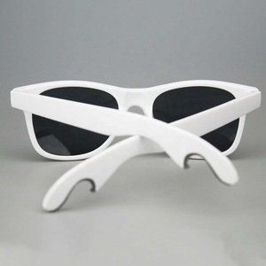 Gafas de <span class=keywords><strong>Sol</strong></span> Promocionales con Logotipo Personalizado al por Mayor 2026, Gafas de <span class=keywords><strong>Sol</strong></span> de Plástico Negras para Beber, Abridor de Botellas de <span class=keywords><strong>Cerveza</strong></span> Barato para Fiestas, Protección UV 400 - Product Image 6