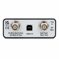 Signal Hound SA124B Penganalisis Spektrum Real-Time Penerima Pengukur SDR untuk PC 100kHz 12.4GHz USB 63MHz Output Rentang Dinamis Tinggi