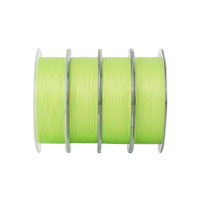 Vente directe d'usine haute lisse 8 tresse ligne de pêche Super forte PE ligne de pêche pour la pêche en mer