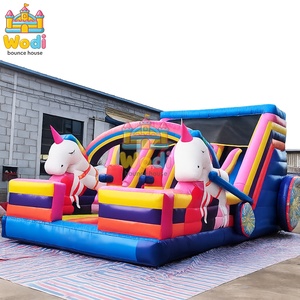 Toboggan <span class=keywords><strong>Gonflable</strong></span> Commercial Robuste en PVC 0,55 mm avec Filet EN14960 Garantie 3 Ans Taille et Couleur Personnalisables pour - Product Image 4