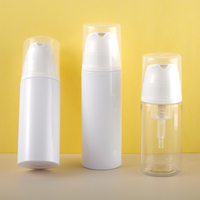T0906-G SHUNXU grosir pabrik spot botol plastik Pembersih Wajah botol busa mousse tekan putih