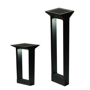 Lampe solaire LED pour pelouse, extérieure, en alliage d'aluminium, IP65, résistante à l'eau, 5000K, lumière du jour, détecteur de mouvement, CRI90, angle de faisceau 60° - Product Image 1