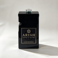 Étiquette métallique personnalisée OEM ODM pour parfum, logo en relief doré, étiquette métallique de luxe, autocollant métallique noir pour flacon de parfum et boîte