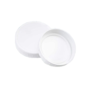 Factory Bulk Custom White Wide Mouth 86mm Plastic Non Spill Screw <b>Lids</b> for <b>Canning</b> Food Belavel Mason Jars - Product Image 1