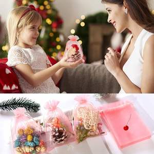 Wholesale Pure Color Organza Gauze <b>Bag</b> for Wedding Candy Flap Pocket Pants Jewelry Cosmetics Packaging-Spot Mesh <b>Bag</b> for Gifts - Product Image 3