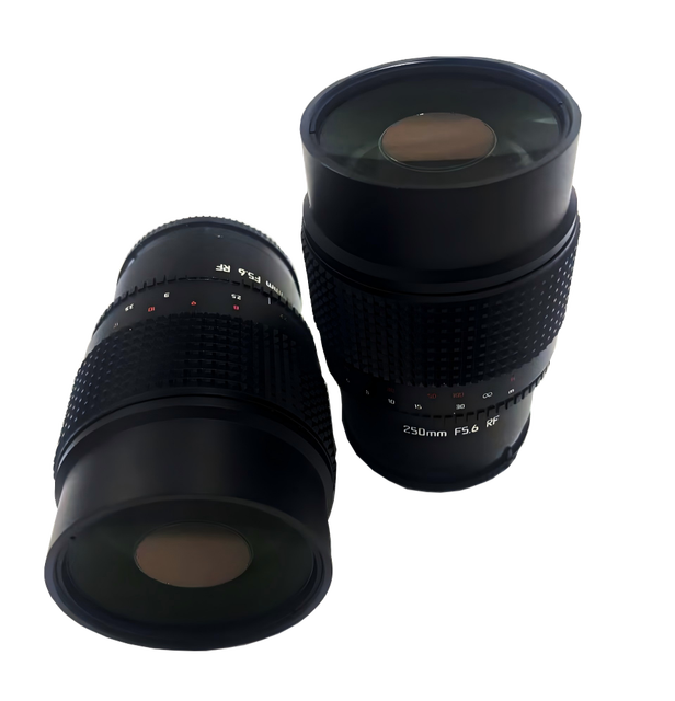 250mm F5.6 Fixed Aperture Telephoto Reflex Lens for E Mount Full Frame Manual Focus 58mm Caliber Camera Lenses Bokeh