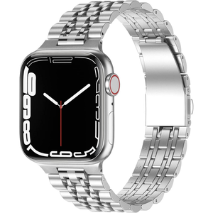 <span class=keywords><strong>Bracelet</strong></span> en métal fin pour iWatch 7 SE 40/41/44/45 mm, <span class=keywords><strong>bracelet</strong></span> en acier inoxydable de luxe pour <span class=keywords><strong>Apple</strong></span> <span class=keywords><strong>Watch</strong></span> Ultra 8 49 mm - Product Image 2