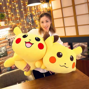 Peluche Creativo a Tema <span class=keywords><strong>Anime</strong></span>, Versione Festa, Pikachu e Pokémon, Cuscino Morbido e Carino, Regalo di Compleanno, Serie Pokémon - Product Image 5