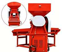 2,5 kW Hoge Vermogen Motor Koffiekersen Schiller Automatische Verse Koffievruchten Schilmachine Hoge Productiviteit Koolstofstaal