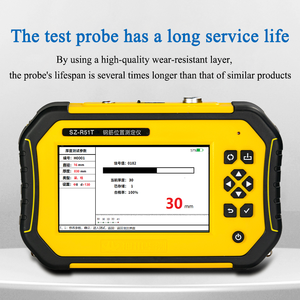 Scanner de barres d'armature avancé R51+ avec écran LCD pour la détection précise et la cartographie des positions des armatures – Équipement de <span class=keywords><strong>test</strong></span> du béton - Product Image 4
