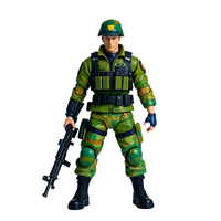 Garçons Filles Faire semblant de Jeux de Guerre Militaire Jouet Soldats Figurines pour Enfants de 3 ans et plus