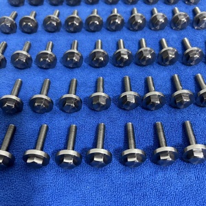 Vis en tantale MSGP résistantes à la corrosion R05252, norme ASTM B468, tailles personnalisées, hexagonales externes, résistantes aux acides, chimiques, Ta <span class=keywords><strong>97</strong></span>% métallique - Product Image 4