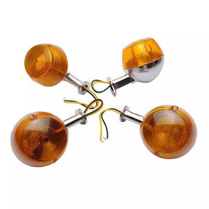 อะไหล่รถจักรยานยนต์กระจกมองหลังอเนกประสงค์ด้านขวาไฟเลี้ยว CT90 XL100 YB100 CB750 CB400 CM125 - Product Image 1