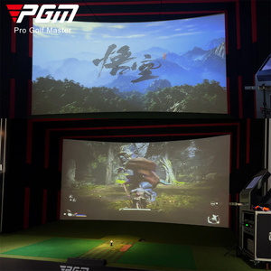 Pgm Mnq002 รองรับการเล่นเกม Black Myth Wukong ระบบมอนิเตอร์กอล์ฟในบ้าน ระบบฟูลสวิงในร่ม Mnq002 กอล์ฟ - Product Image 1