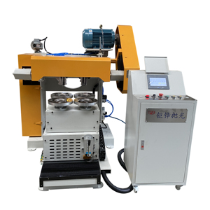 Machine de polissage à plat motorisée automatique 7,5 kW, équipement de finition des surfaces métalliques pour pièces en acier inoxydable et en aluminium - Product Image 2