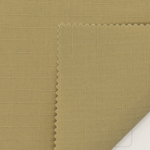 In Stock 32*16 Plain Grid 100% Cotton Non‑Stretch Drill <b>Fabric</b> Khaki Woven <b>Fabric</b> For Workwear Uniform Cargo Pants - Product Image 4