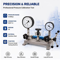 Stainless Steel Pressure Gauge Calibrator Pump 0-60MPa Hydraulic Pressure Tester for Industrial Instrument Calibration