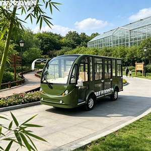 CE Certified Pure Electric Bus Lithium Battery Powered Electric City Shuttle Bus Zero Emission Electric Tour <b>Coach</b> - Product Image 1
