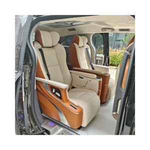 Kursi Mobil Mewah VIP Kulit Toyota Alphard Vellfire Vito V-Class Sienna Elektrik Pijat W447 Hiace Sprinter Modifikasi Otomatis - Product Image 1