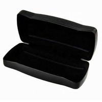Étui rigide pour lunettes en cuir PU de haute qualité, grand format rectangulaire, avec logo personnalisé en relief, boîte de rangement élégante pour lunettes de soleil et de vue