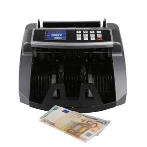 Contador automático de dinheiro para notas pretas LD-2042 Eur, máquina de contagem de notas, contador de bilhetes