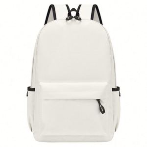 2025 <b>Simple</b> Solid Color Casual Zipper <b>Backpack</b> Can Choose Different Colors of - Product Image 6
