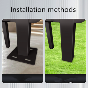 Panneaux de clôture en fer personnalisés professionnels, très vendus, panneaux de clôture de sécurité, panneaux de clôture de jardin, panneaux de clôture en fer, panneaux de clôture en métal WPC pour l'extérieur - Product Image 4