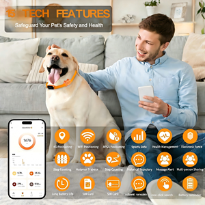Rastreador de Mascotas C08 P 4G GPS con Pantalla OLED, Resistente al Agua IPX6, Batería de 1000 mAh, Rastreo en Tiempo Real para Perros y Gatos - Product Image 4