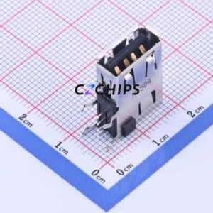 UB3119C-4SK8-4F USB Connector Through hole Component (THT) Connector Type-A Female Side Insert 4P - Product Image 1