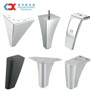 Adjustable Legs For Cabinets Adjustable Height Aluminium Sofa Feet Square Tube Furniture Leg For Cabinet