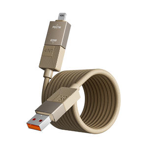 <span class=keywords><strong>สาย</strong></span>ชาร์จแม่เหล็กแบบดูดอัตโนมัติ 4-in-1 ชาร์จเร็วสุด สำหรับ iOS และ Android - Product Image 2