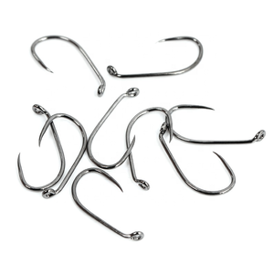 Accessoire de pêche, hameçon à mouche, saucière, en Nickel noir, NT266 - Product Image 3