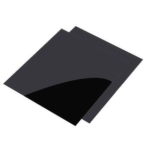 Lámina de PC Negra Ignífuga, Ecológica, Duradera y Resistente al Desgaste, Grosor de 0.175 mm, Tamaño 1830x927 mm, Corte Personalizado Preparado - Product Image 4