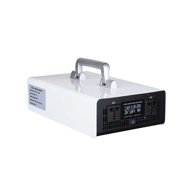 Manufacturer Selling Pure Sine Wave Inverter Power 24V 48V 60V 72V 96V Dc to Ac 110V 220V Black Inverter
