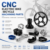 Composants de vélo électrique sur mesure usinés CNC, pièces de vélo en aluminium, prototype rapide, fabrication de précision