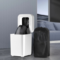 Poubelle intelligente à ouverture automatique - Portable en ABS, ouverture électronique par le haut pour la maison et le bureau, sans contact et anti-odeurs