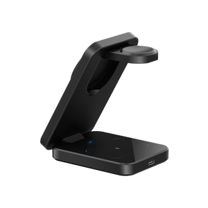 3-en-1 Pliable Rapide Sans Fil Chargement Pad 10W 3w 3w Puissance de Sortie Magnétique pour <span class=keywords><strong>iPhone</strong></span> Montre Earpod Chargeur Sans Fil - Product Image 4