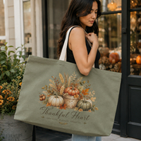 Sacs de courses en toile de coton personnalisés pour Thanksgiving, sacs fourre-tout réutilisables avec logo, sacs cadeaux en gros pour la vente au détail et les événements