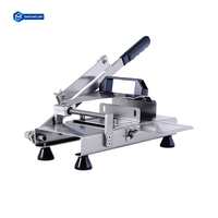 Nouvelle machine à découper la viande pour la maison, trancheuse de viande congelée en acier inoxydable, épaisseur réglable, portable, semi-automatique, facile à utiliser