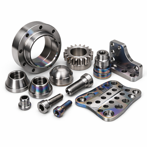 Nuevo Servicio de Fabricación de Metales, Piezas Personalizadas de Titanio, Componentes de Mecanizado de Precisión para Equipos Industriales - Product Image 1