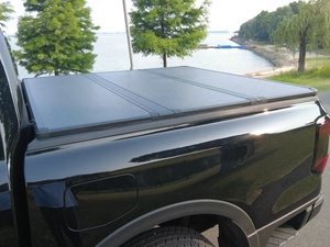 ฝาครอบรถบรรทุกแบบพับสามทบทนทานสำหรับ <span class=keywords><strong>Mitsubishi</strong></span> L200 <span class=keywords><strong>Triton</strong></span> 2005-2014 - Product Image 4