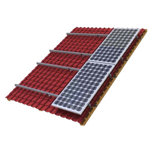 Bristar 5KW 10KW năng lượng mặt trời hệ thống năng lượng mặt trời ngói mái gắn khung năng lượng mặt trời cấu trúc Bảng điều khiển gắn quang điện mái ngói - Product Image 6