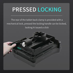 Serrure de sécurité antivol et tablette à clé Hoder Rotation Design Réglage arbitraire, <span class=keywords><strong>multi</strong></span>-angle, <span class=keywords><strong>écran</strong></span> horizontal et vertical - Product Image 5