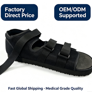 Nuevo Zapato Médico Postoperatorio Ligero 2026 con Suela TPR Antideslizante Ajustable para <span class=keywords><strong>Fractura</strong></span> <span class=keywords><strong>de</strong></span> Escapófilo, Talón y Esguince <span class=keywords><strong>de</strong></span> <span class=keywords><strong>Pie</strong></span> - Product Image 1