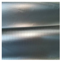 Haute qualité 210D 0.5 ribstop revêtement double face tissu extérieur imperméable pour tente