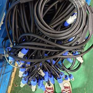 2m Powercon XLR Power <span class=keywords><strong>DMX</strong></span> Kombikabel für Scheinwerfer PVC-Lampenkörper DMX512-Steuerungsmodus - Product Image 5